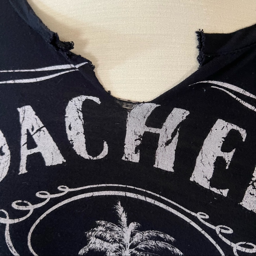Bundle Sale Coachella deep black cropped cap sleeve - Picture 4 of 9